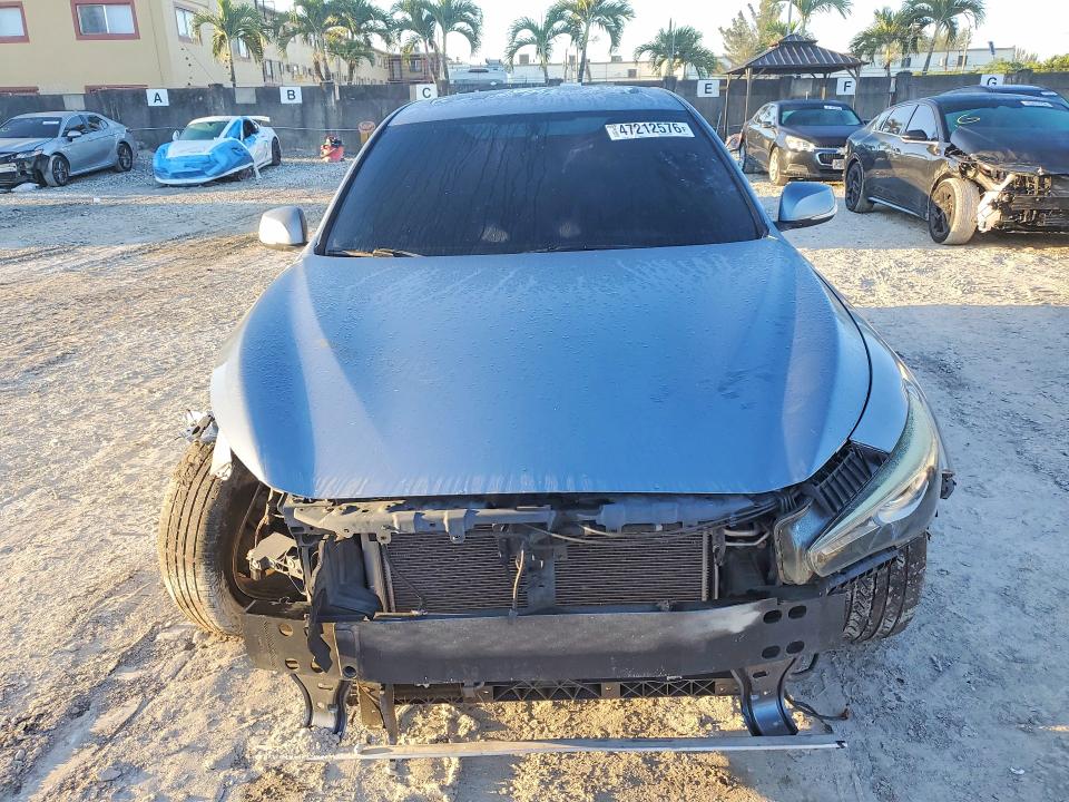 47212576 :رقم المزاد ، JN1BV7AR4FM403080 vin ، 2015 Infiniti Q50 مزاد بيع
