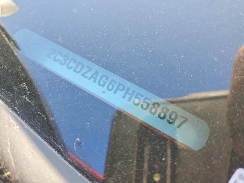 2023 Dodge Challenger მანქანა იყიდება აუქციონზე, vin: 2C3CDZAG6PH558897, აუქციონის ნომერი: 41769816