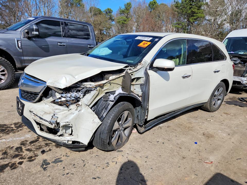 Продажа на аукционе авто 2016 Acura Mdx, vin: 5FRYD4H22GB058609, номер лота: 41698916