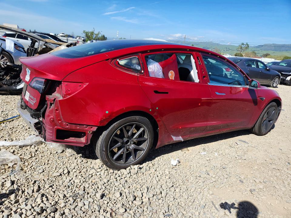 Продажа на аукционе авто 2019 Tesla Model 3, vin: 5YJ3E1EB7KF533594, номер лота: 42000056