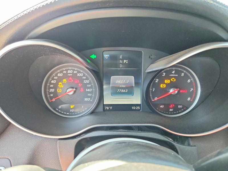 47261916 :رقم المزاد ، 55SWF4JBXHU213310 vin ، 2017 Mercedes-benz C مزاد بيع