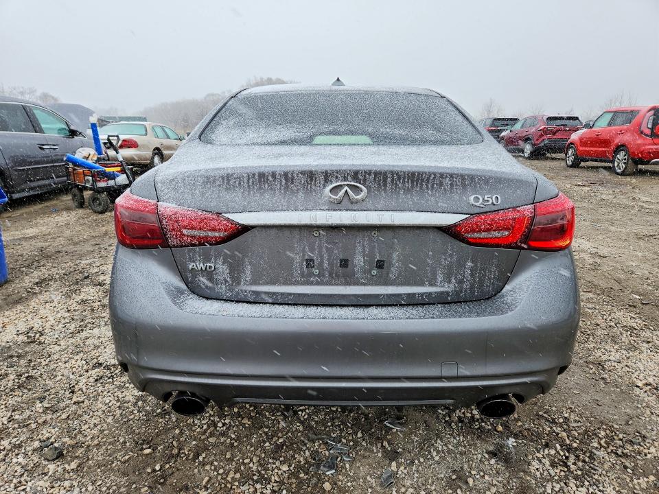 Продаж на аукціоні авто 2018 Infiniti Q50, vin: JN1EV7AR5JM433355, номер лоту: 78793985