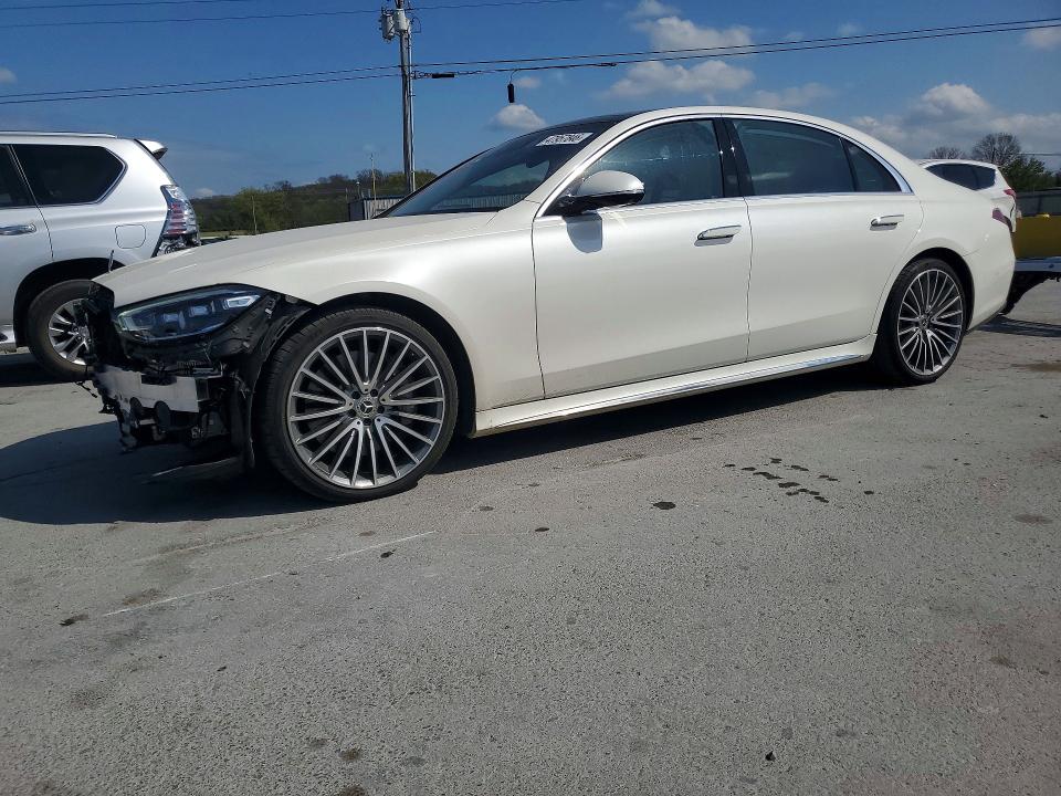 2022 Mercedes-benz S მანქანა იყიდება აუქციონზე, vin: W1K6G6DBXNA142674, აუქციონის ნომერი: 47957846