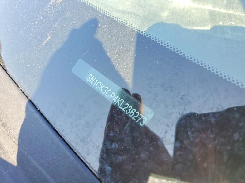 41954356 :رقم المزاد ، 3N1CK3CP4KL236273 vin ، 2019 Nissan Micra مزاد بيع