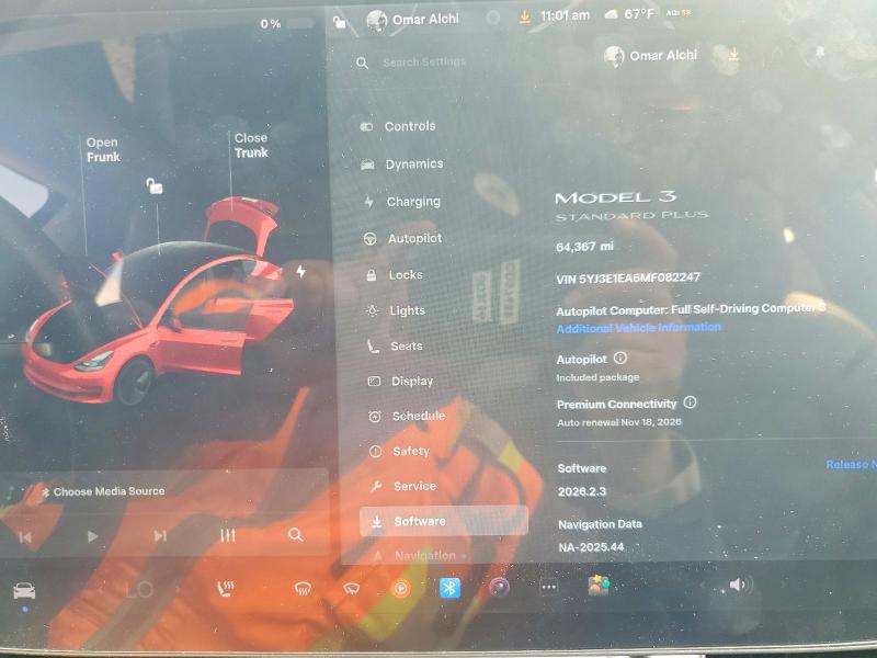 79221815 :رقم المزاد ، 5YJ3E1EA6MF082247 vin ، 2021 Tesla Model 3 مزاد بيع