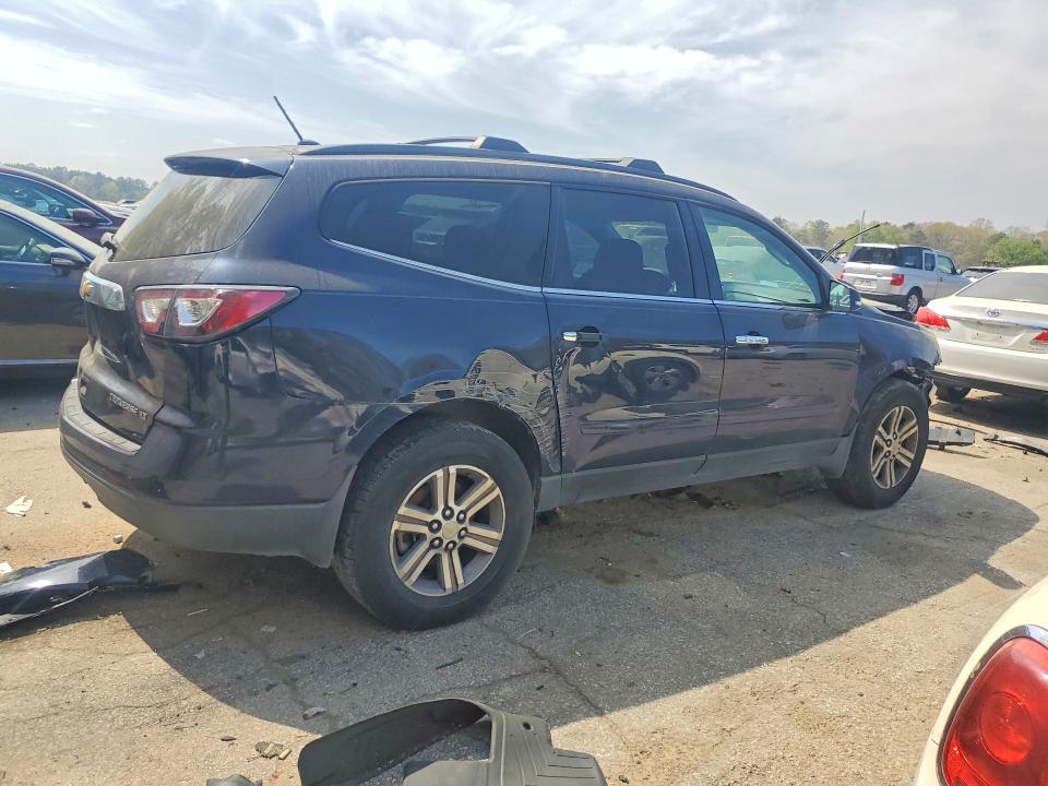 46178156 :رقم المزاد ، 1GNKRGKD8FJ245064 vin ، 2015 Chevrolet Traverse مزاد بيع