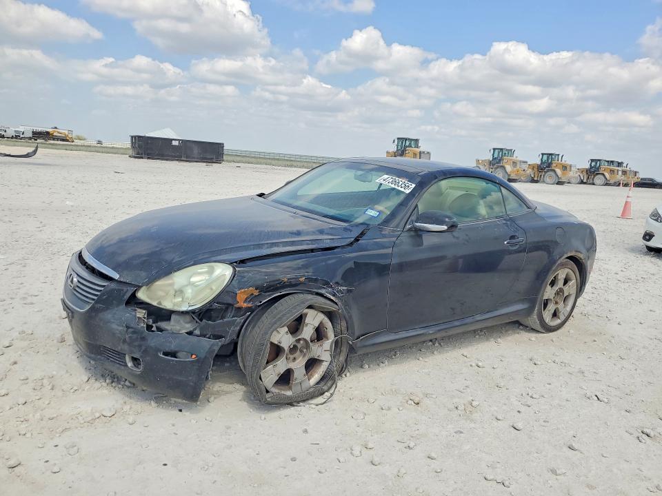 47366356 :رقم المزاد ، JTHFN48Y730038910 vin ، 2003 Lexus Sc 430 مزاد بيع