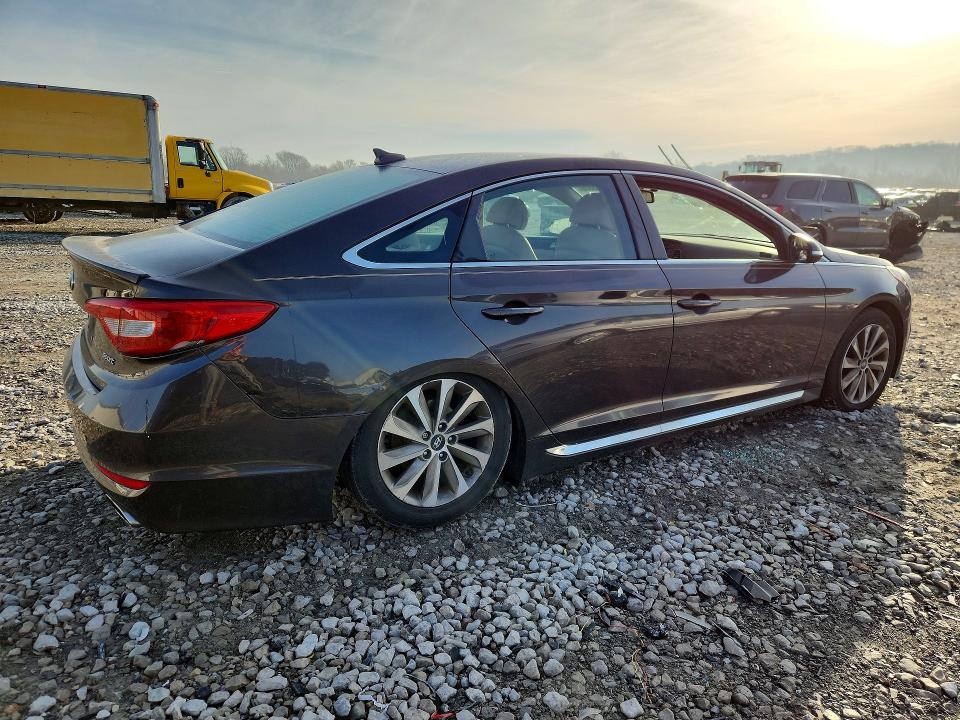 46608806 :رقم المزاد ، 5NPE34AF3FH109989 vin ، 2015 Hyundai Sonata مزاد بيع