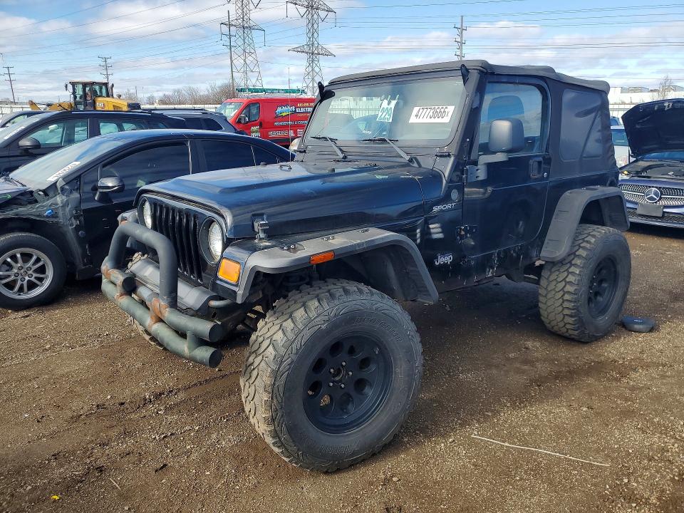 Продажа на аукционе авто 2004 Jeep Wrangler / Tj, vin: 1J4FA49S84P801236, номер лота: 47773666