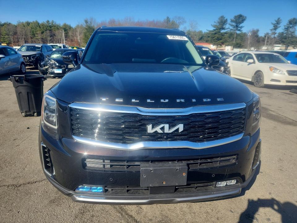 2022 Kia Telluride მანქანა იყიდება აუქციონზე, vin: 5XYP5DHC7NG270480, აუქციონის ნომერი: 75611555