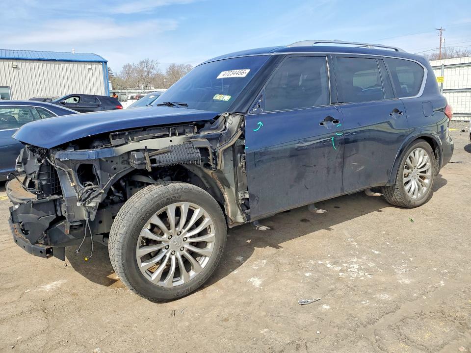 47234456 :رقم المزاد ، JN8AZ2NC9F9371658 vin ، 2015 Infiniti Qx80 مزاد بيع
