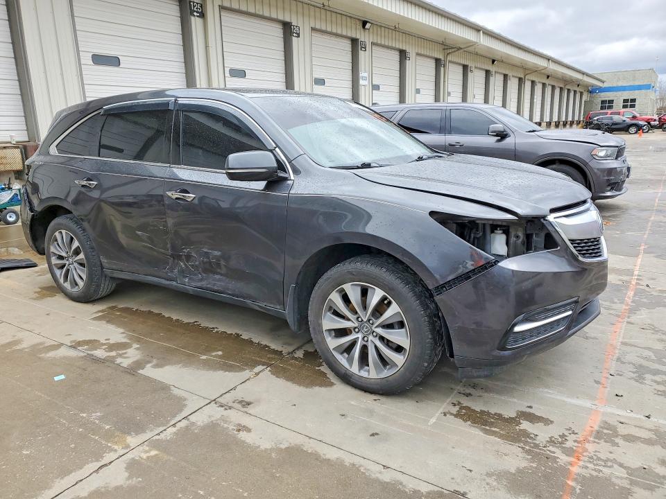 46323406 :رقم المزاد ، 5FRYD3H40GB002180 vin ، 2016 Acura Mdx مزاد بيع