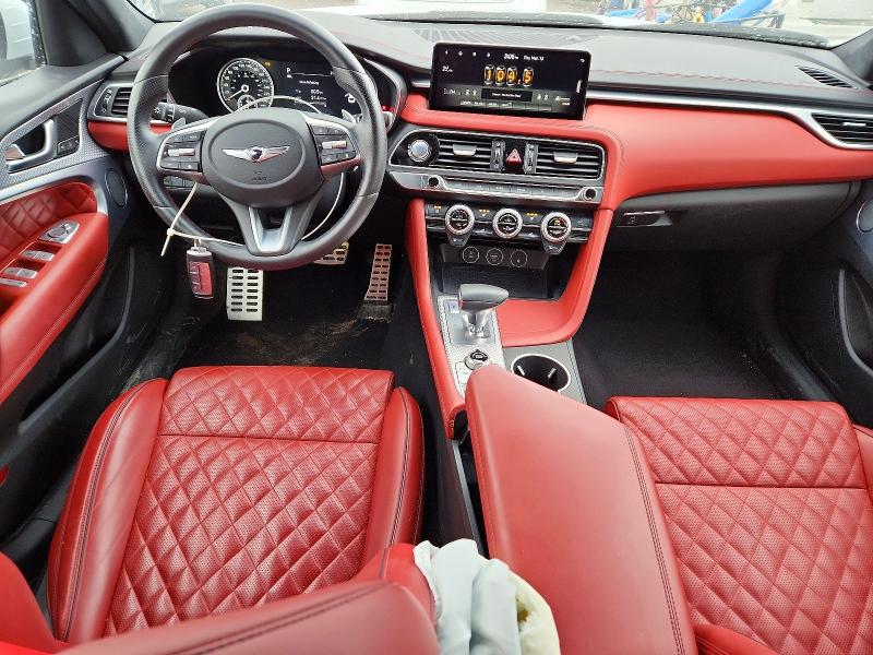 2023 Genesis G70 მანქანა იყიდება აუქციონზე, vin: KMTG54TE2PU107148, აუქციონის ნომერი: 45663256