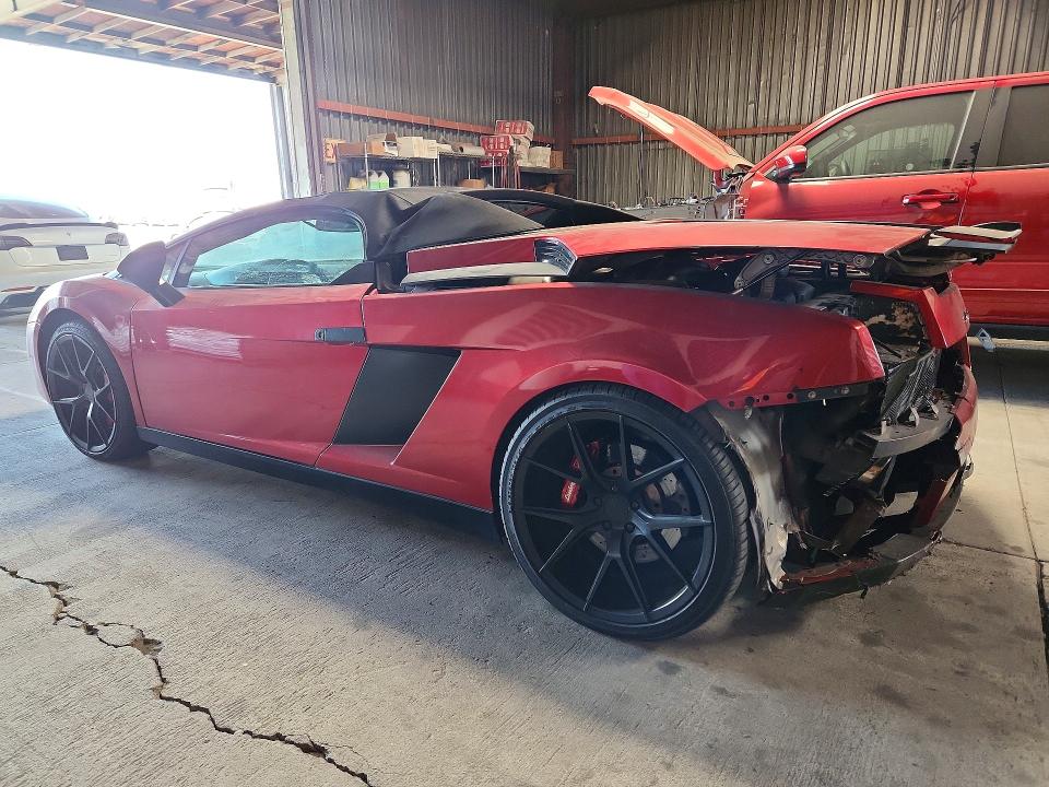 2008 Lamborghini Gallardo მანქანა იყიდება აუქციონზე, vin: ZHWGU22T08LA06259, აუქციონის ნომერი: 47761406