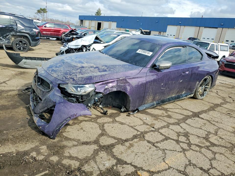 47098816 :رقم المزاد ، 3MW53CM08N8C61640 vin ، 2022 Bmw M240xi مزاد بيع