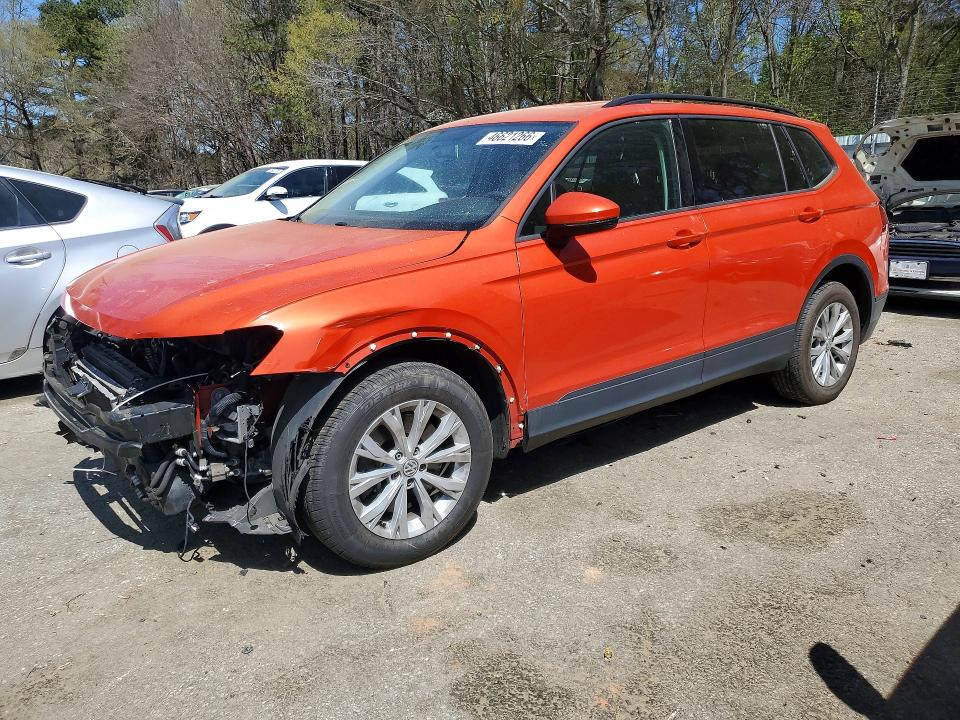 Продаж на аукціоні авто 2018 Volkswagen Tiguan, vin: 3VV0B7AX5JM112243, номер лоту: 46621266