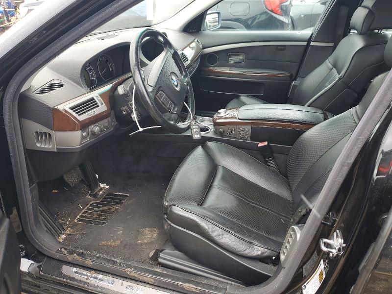 45866066 :رقم المزاد ، WBAGN63545DS58156 vin ، 2005 Bmw 745 مزاد بيع