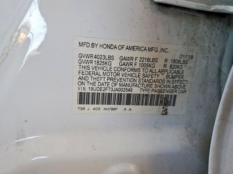 Продажа на аукционе авто 2018 Acura Ilx, vin: 19UDE2F73JA002549, номер лота: 47113396