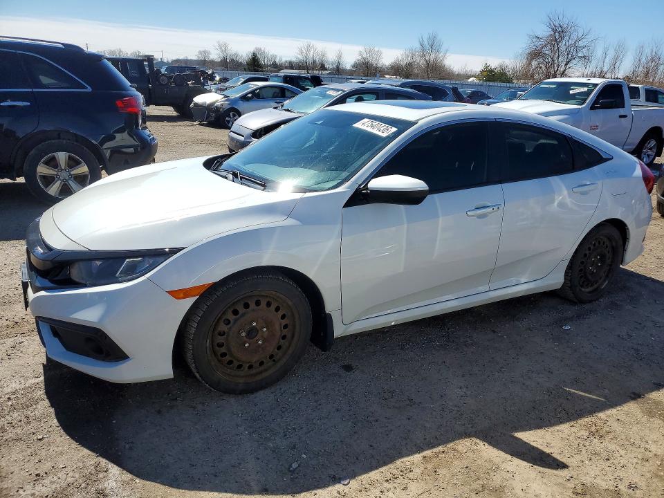 47540436 :رقم المزاد ، 2HGFC2F8XKH015924 vin ، 2019 Honda Civic مزاد بيع