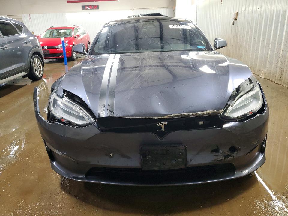 45499346 :رقم المزاد ، 5YJSA1E67MF451605 vin ، 2021 Tesla Model S مزاد بيع