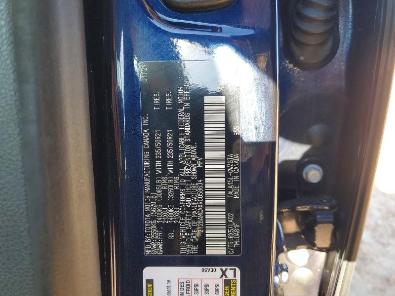 2024 Lexus Rx 350 მანქანა იყიდება აუქციონზე, vin: 2T2BAMCAXRC058634, აუქციონის ნომერი: 46657536