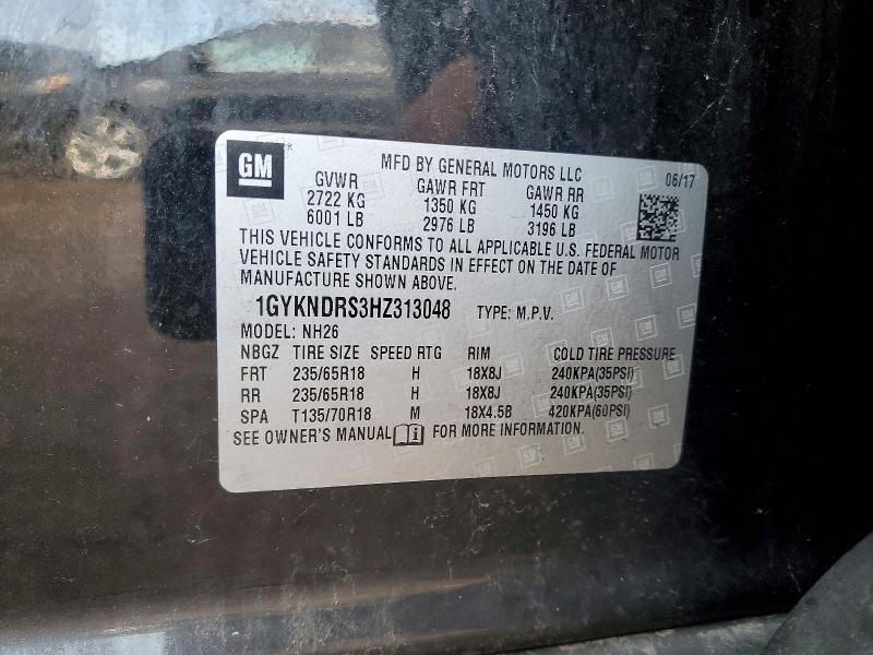 Продажа на аукционе авто 2017 Cadillac Xt5, vin: 1GYKNDRS3HZ313048, номер лота: 46492166
