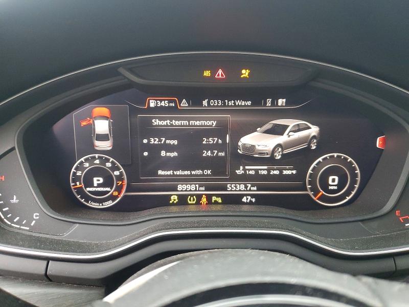 Продажа на аукционе авто 2018 Audi A4, vin: WAUENAF46JA232330, номер лота: 41659116