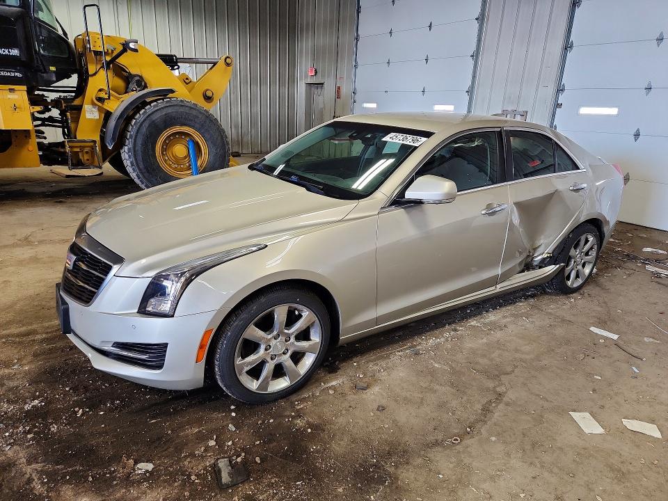 45736796 :رقم المزاد ، 1G6AH5RX3F0141991 vin ، 2015 Cadillac Ats مزاد بيع