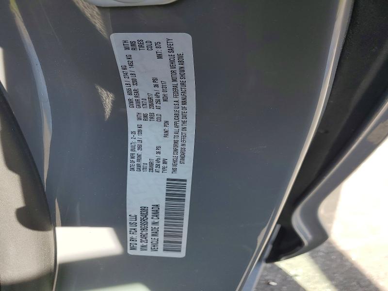 46723346 :رقم المزاد ، 2C4RC1BG9SR548389 vin ، 2025 Chrysler Pacifica مزاد بيع