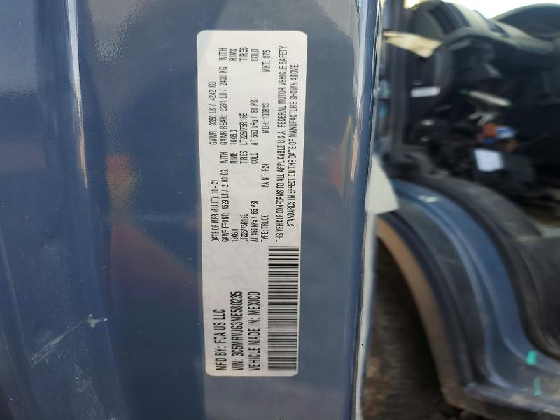 Aukcja sprzedaży 2021 Ram Promaster 3500, vin: 3C6MRVJG3ME580235, numer aukcji: 50440766
