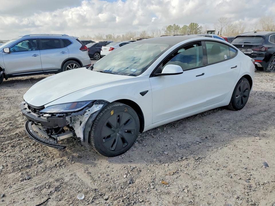 78153195 :رقم المزاد ، 5YJ3E1EA1SF038508 vin ، 2025 Tesla Model 3 مزاد بيع