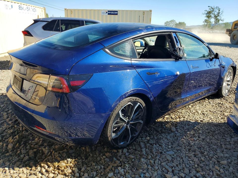 2022 Tesla Model 3 მანქანა იყიდება აუქციონზე, vin: 5YJ3E1EB2NF293844, აუქციონის ნომერი: 47426066