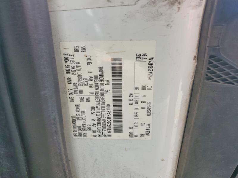 Продаж на аукціоні авто 2015 Ford Transit, vin: 1FTNR2ZG1FKA81000, номер лоту: 42046926
