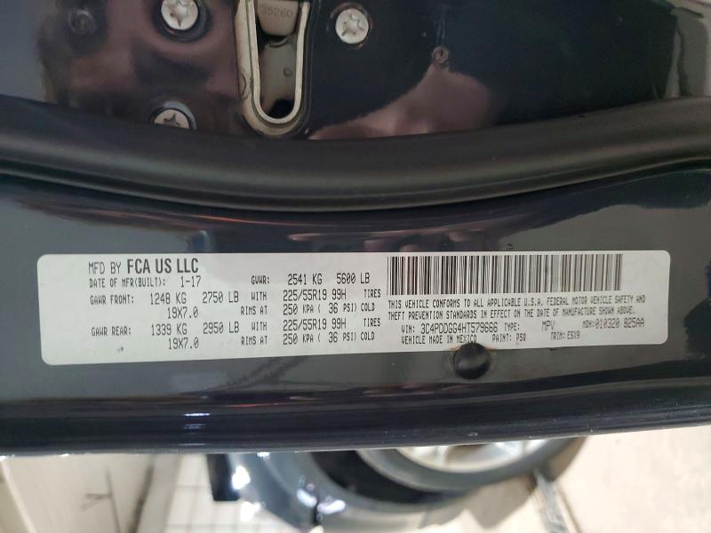 Продажа на аукционе авто 2017 Dodge Journey, vin: 3C4PDDGG4HT579666, номер лота: 45948026