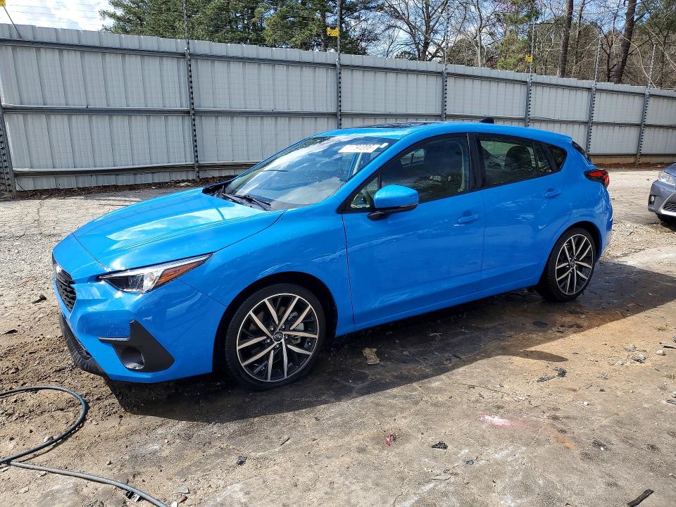 2024 Subaru Impreza მანქანა იყიდება აუქციონზე, vin: JF1GUAFC4R8376909, აუქციონის ნომერი: 41794006