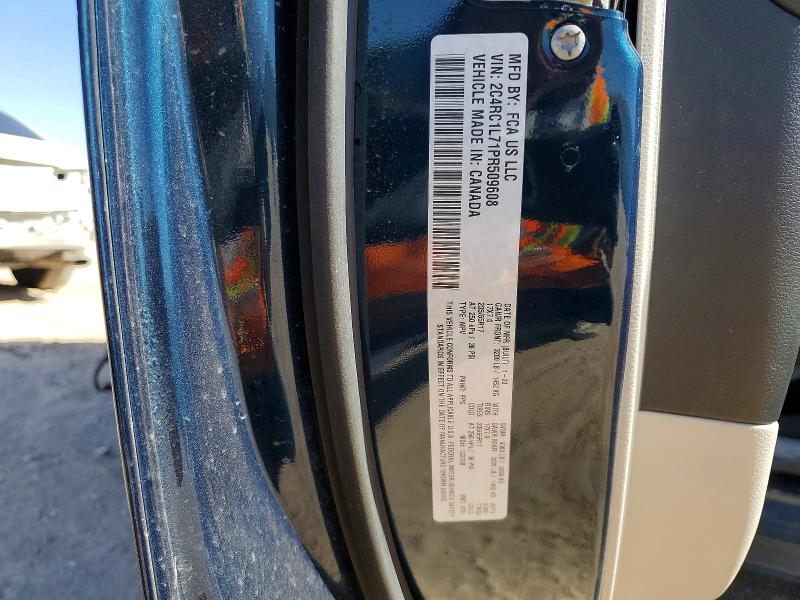 Продаж на аукціоні авто 2023 Chrysler Pacifica, vin: 2C4RC1L71PR509608, номер лоту: 46330606