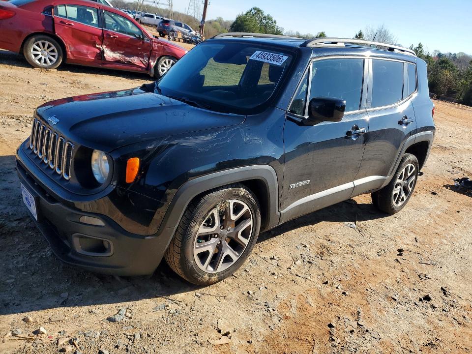 Aukcja sprzedaży 2016 Jeep Renegade, vin: ZACCJBBT5GPD45204, numer aukcji: 45933506