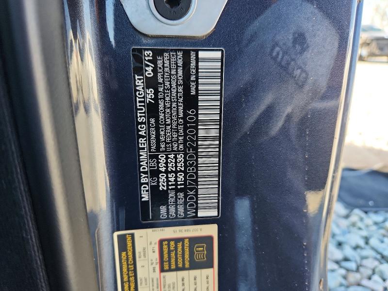 Продаж на аукціоні авто 2013 Mercedes-benz E, vin: WDDKJ7DB3DF220106, номер лоту: 46454236