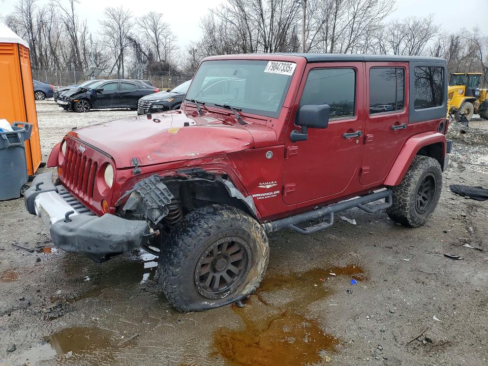 2013 Jeep Wrangler Unlimited მანქანა იყიდება აუქციონზე, vin: 1C4HJWEGXDL590723, აუქციონის ნომერი: 79847335