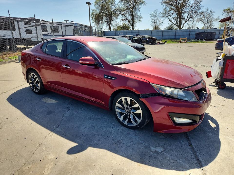 2013 Kia Optima მანქანა იყიდება აუქციონზე, vin: 5XXGR4A69DG153270, აუქციონის ნომერი: 41751786
