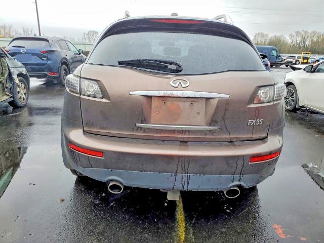 45995226 :رقم المزاد ، JNRAS08W47X208195 vin ، 2007 Infiniti Fx35 مزاد بيع