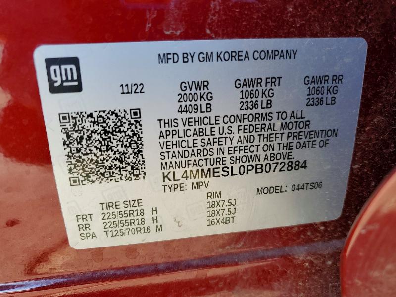 Продажа на аукционе авто 2023 Buick Encore Gx, vin: KL4MMESL0PB072884, номер лота: 46430046