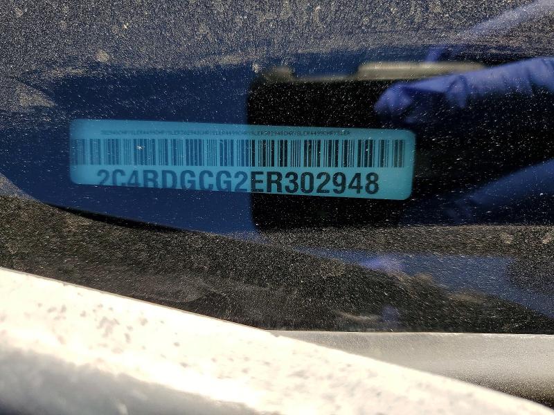 2014 Dodge Grand Caravan მანქანა იყიდება აუქციონზე, vin: 2C4RDGCG2ER302948, აუქციონის ნომერი: 78926315
