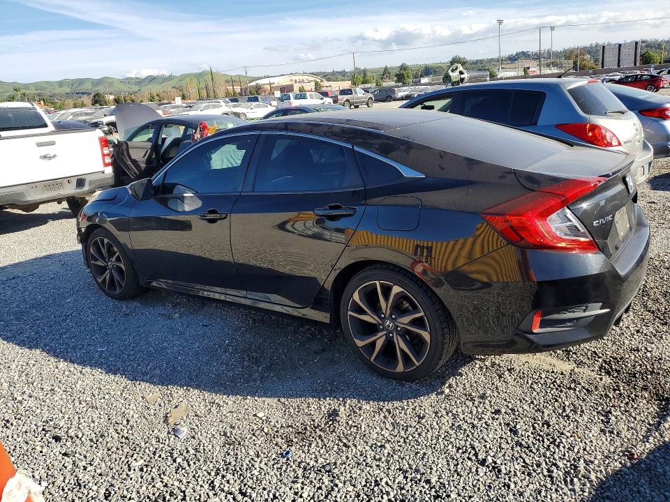 Продаж на аукціоні авто 2020 Honda Civic, vin: 2HGFC2F87LH501091, номер лоту: 79643305