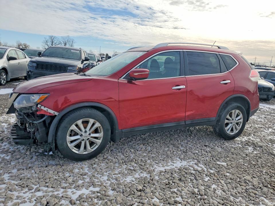 45916056 :رقم المزاد ، 5N1AT2MVXEC848692 vin ، 2014 Nissan Rogue مزاد بيع