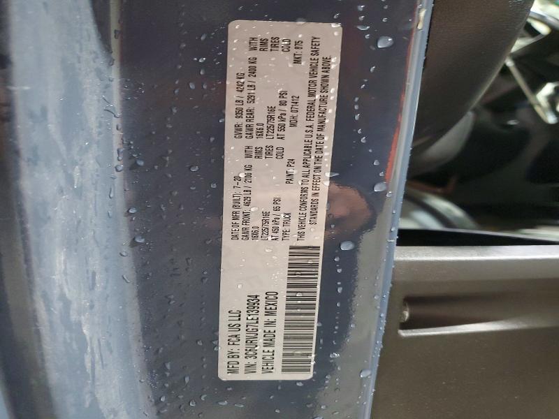 Aukcja sprzedaży 2020 Ram Promaster 3500, vin: 3C6URVJG7LE139934, numer aukcji: 41636836