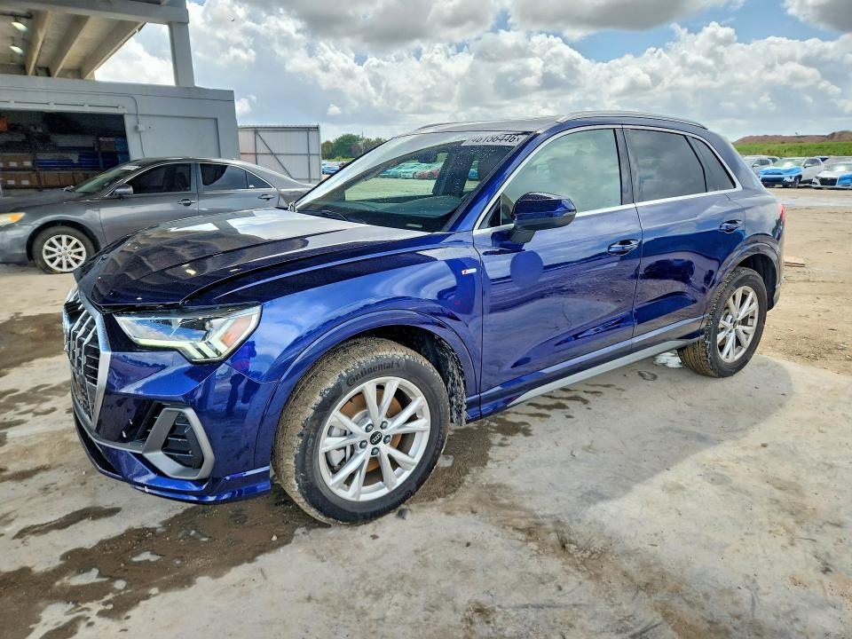 46156446 :رقم المزاد ، WA1DECF30S1099299 vin ، 2025 Audi Q3 مزاد بيع