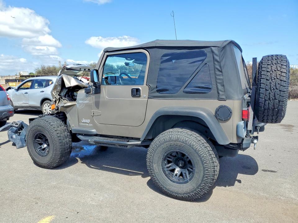 47779236 :رقم المزاد ، 1J4FA49S63P372824 vin ، 2003 Jeep Wrangler / Tj مزاد بيع