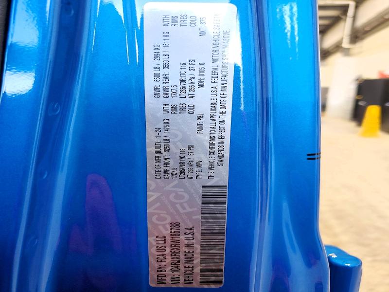 Aukcja sprzedaży 2024 Jeep Wrangler, vin: 1C4RJXR6XRW186788, numer aukcji: 46397636