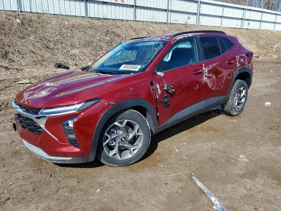 2025 Chevrolet Trax მანქანა იყიდება აუქციონზე, vin: KL77LHEP9SC293079, აუქციონის ნომერი: 46535566